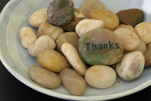 gratitude stones