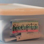 box of receipts box of receipts