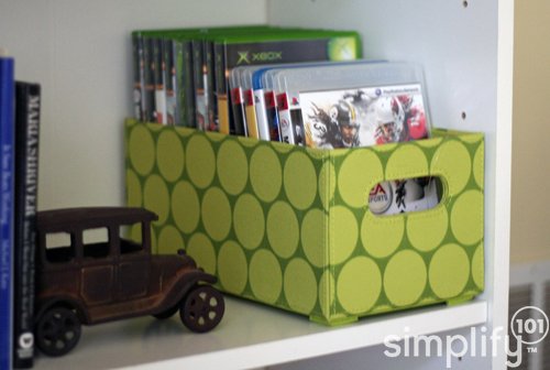 green polkadot bin green polkadot bin