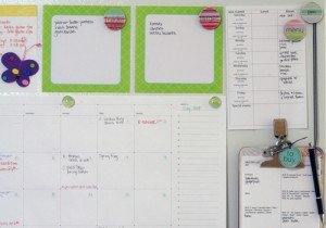 family calendar menu planner