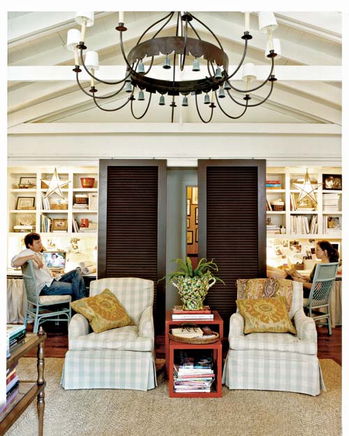 Family room work station