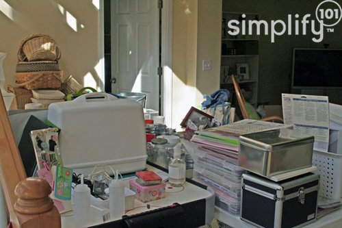 organizing staging area organizing staging area