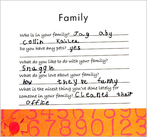 family scrapbook family scrapbook