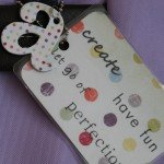 scrapbook tote label scrapbook tote label