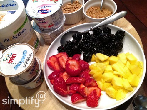 Yogurt Parfait Bar Yogurt Parfait Bar