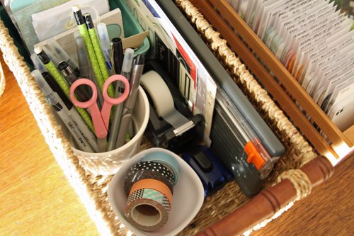 Organize Project Life Basic Supplies Organize Store Project Life Supplies | simplify 101